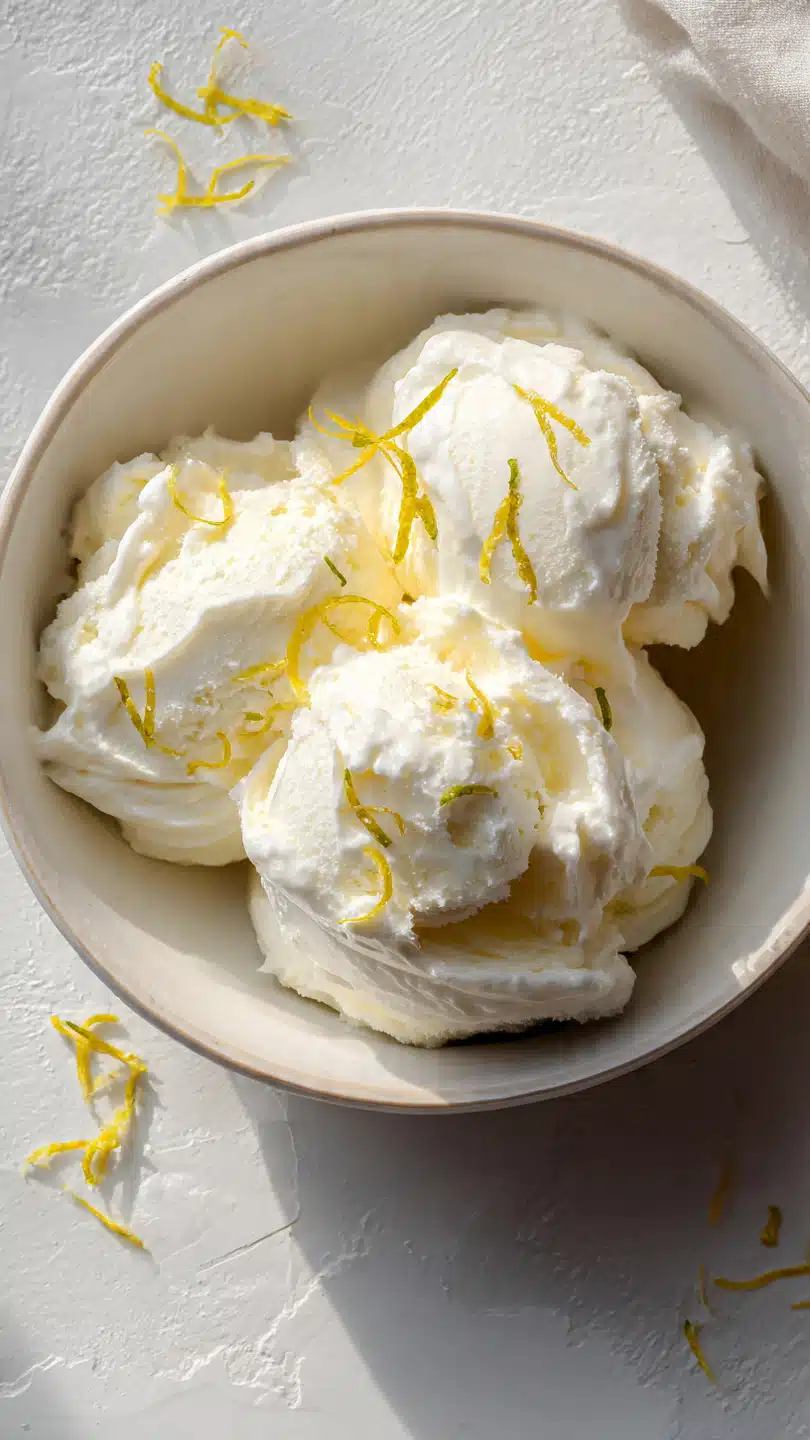 Greek Yogurt Japanese Cheesecake Ice Cream