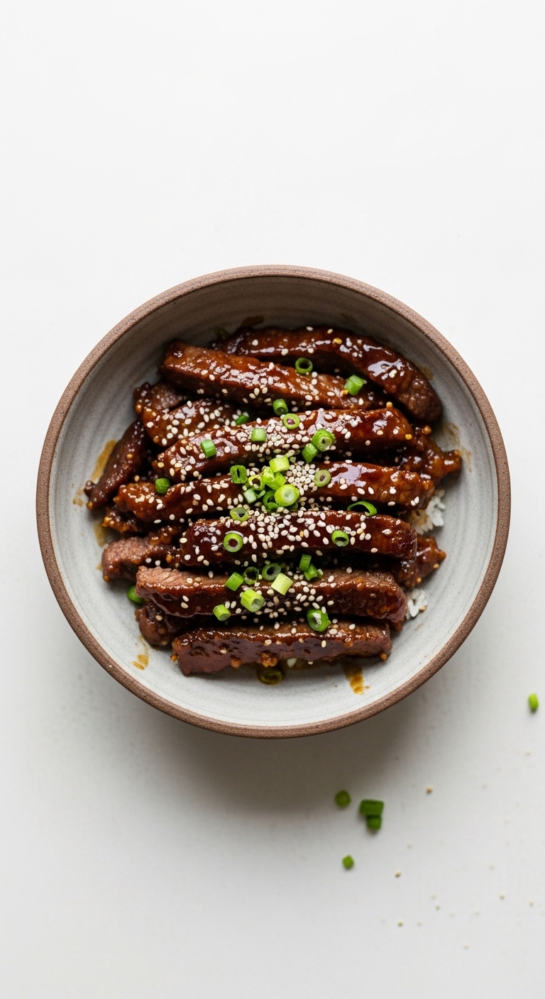 Honey Soy Glazed Beef