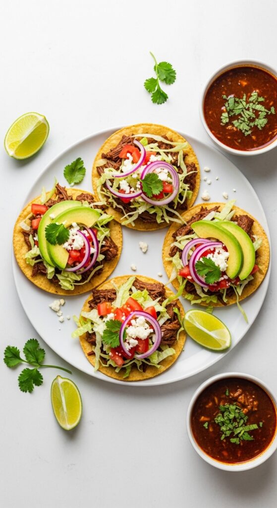 Healthy Birria Tostadas