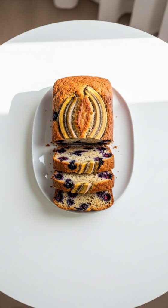 Blueberry Banana Bread