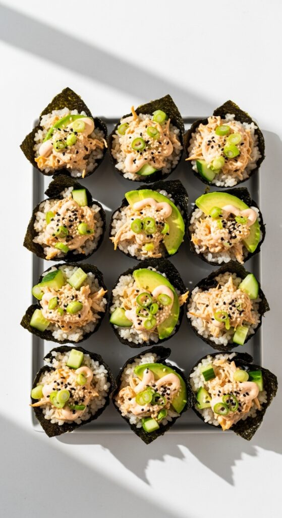 Chicken Sushi Bake Cups
