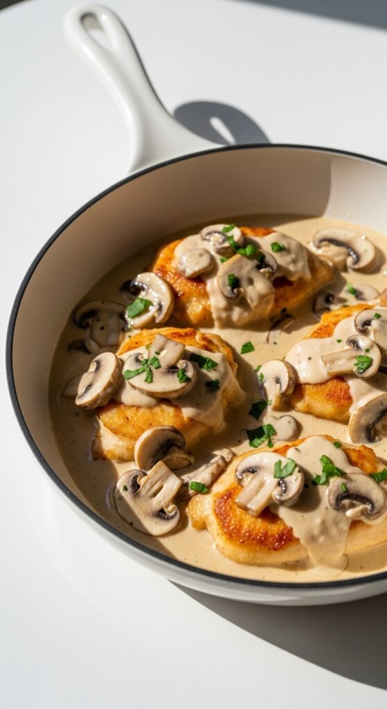 Creamy Mushroom Chicken
