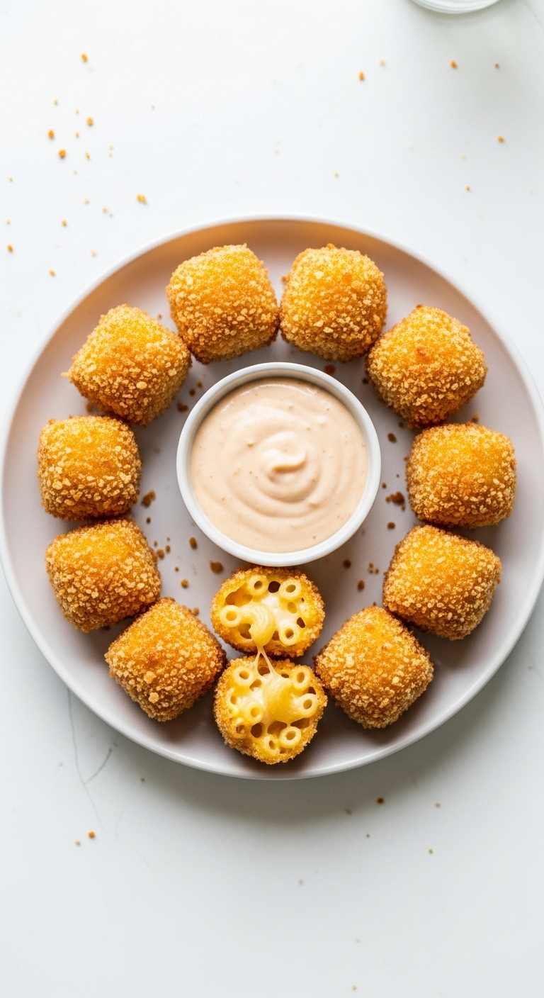 Air Fryer Mac & Cheese Bites