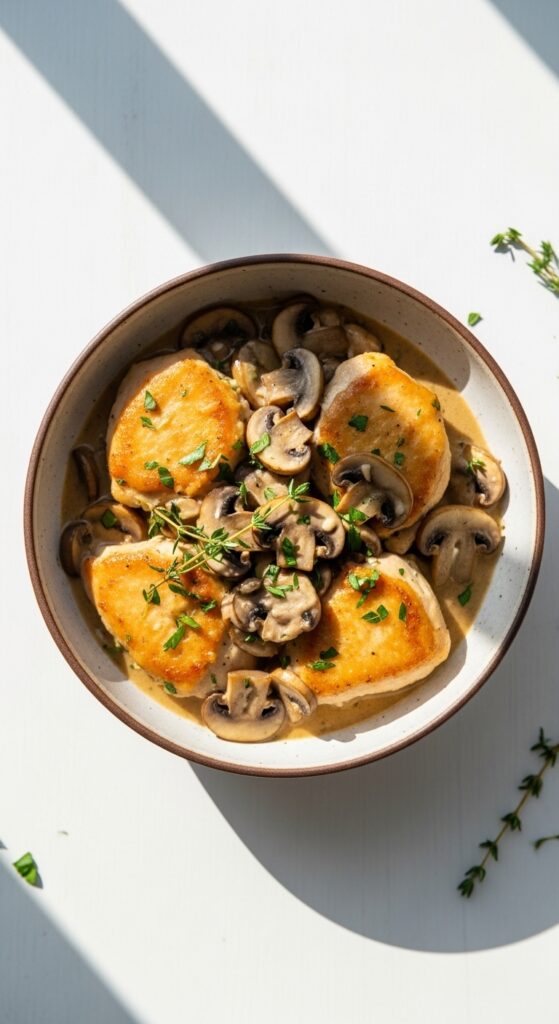 Instant Pot Mushroom Chicken