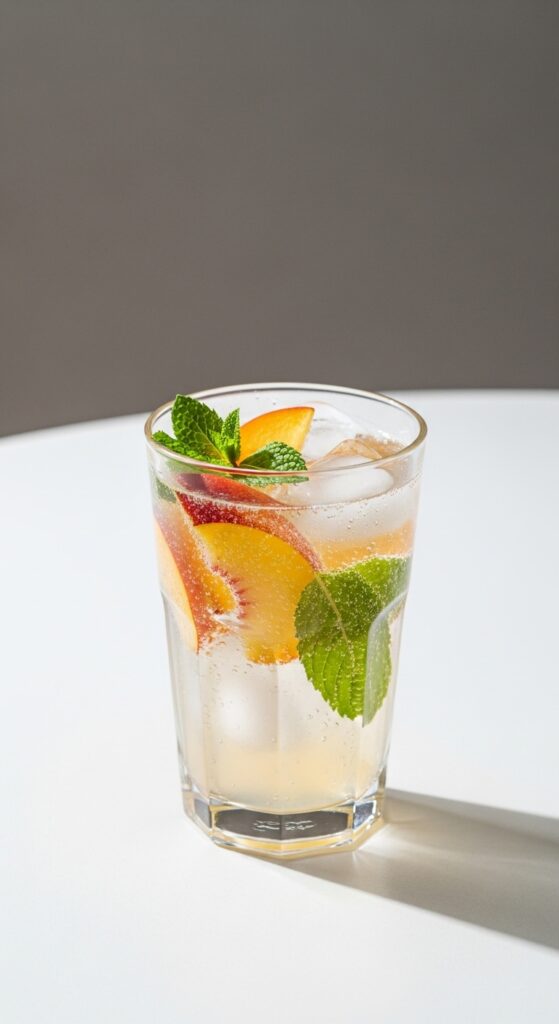 Sparkling Peach Refresher