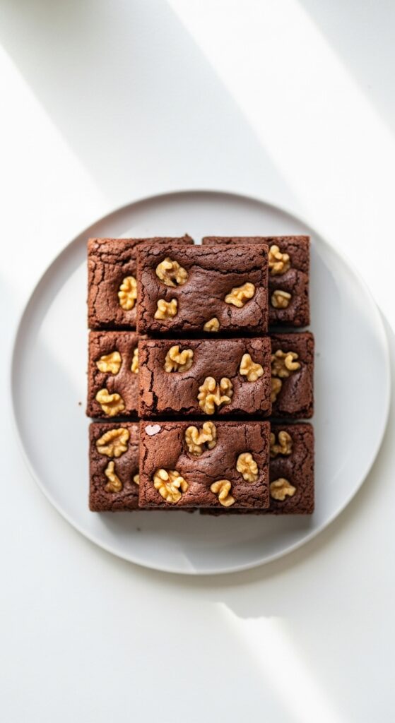 Banana Walnut Brownies